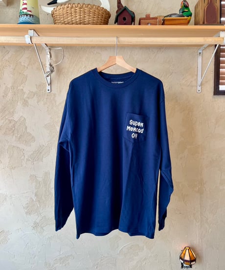 SUPER MARKET    [ supermercado🏪 Pocket L/S tshirt ]