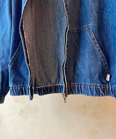 RELAX FIT №58  [ Denim Easy ziphoodie ]