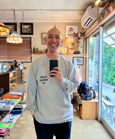 SUPER MARKET    [ supermercado🏪 Pocket L/S tshirt ]
