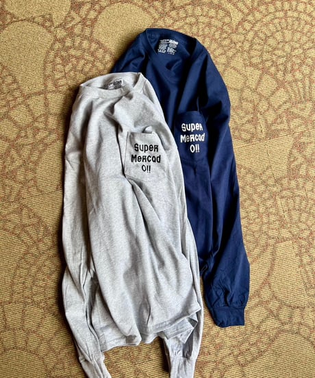 SUPER MARKET    [ supermercado🏪 Pocket L/S tshirt ]