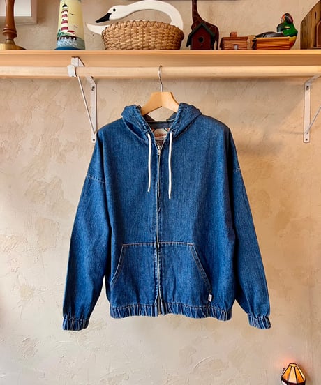RELAX FIT №58  [ Denim Easy ziphoodie ]