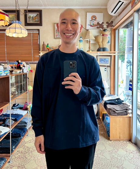 RELAX FIT №170   [ custom PRO CLUB pocket L/S 🇺🇲🇯🇵 ]