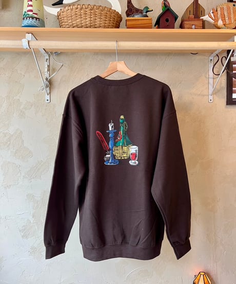 SUPERMARKET    [ Tray illust 🏺] Gildan crew
