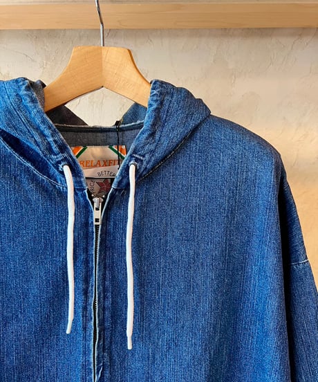 RELAX FIT №58  [ Denim Easy ziphoodie ]