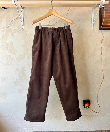 RELAX FIT №147  [ Corduroy easyslacks ]