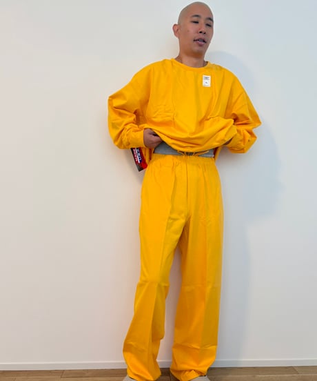 CAMBER × SMOKE T ONE　 [MAX WEIGHT COTTON!!] embroidered supermarket commoner pants