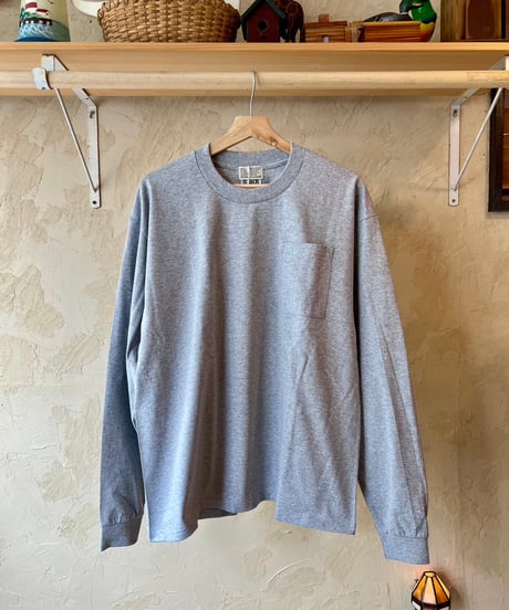 RELAX FIT №170   [ custom PRO CLUB pocket L/S 🇺🇲🇯🇵 ]