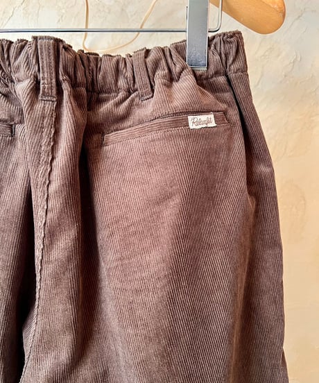 RELAX FIT №147  [ Corduroy easyslacks ]