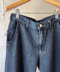 RELAX FIT  №50 [ ポケットが使いやすい4PocketDenimPants usedwash Black ］  RF50