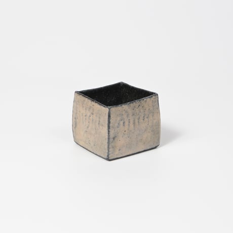井内 素 / 小鉢 / CUBE / 白黒 (実物写真3-637)