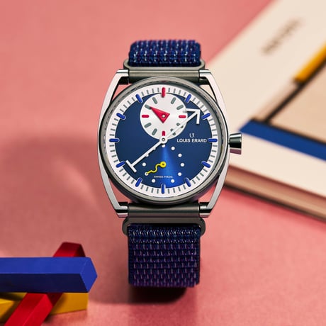 Louis Erard / Hall of Fame Collection / Alain Silberstein / LE85358TT05BTT90  Regulator Blue