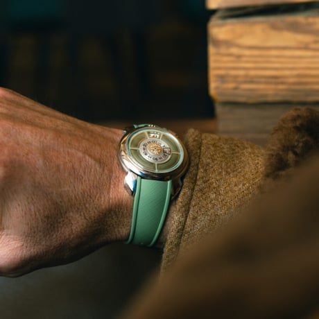 Gagà Laboratorio / Strap-a-Lab Rubber Strap Collection / GAHN20GRUDSS Green
