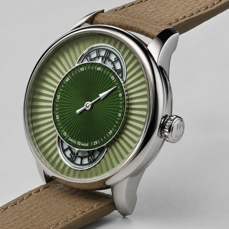 Louis Erard / Regulator Esprit Flinqué / Noirmont Mètiers d‘Art / LE85248AA69BVA158 Green