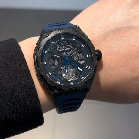 BLACKOUT WATCHES / XPE Tourbillon Blue / BOXPETBLBL