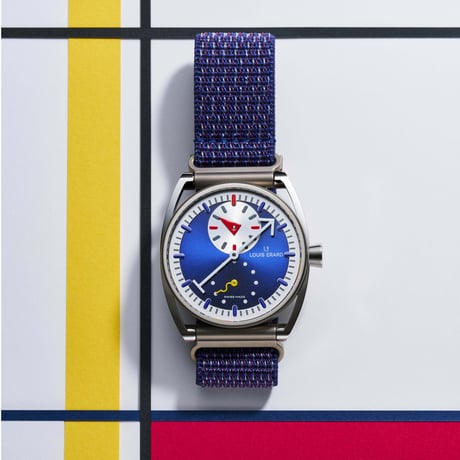 Louis Erard / Hall of Fame Collection / Alain Silberstein / LE85358TT05BTT90  Regulator Blue