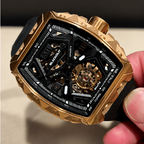 【限定商品】 BLACKOUT WATCHES / XP1 Tourbillon Titanium Rose Gold / BOXP1TBTIRGLTD