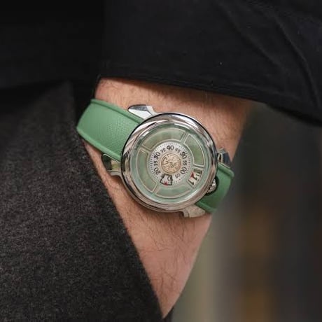 Gagà Laboratorio / Strap-a-Lab Rubber Strap Collection / GAHN20GRUDSS Green