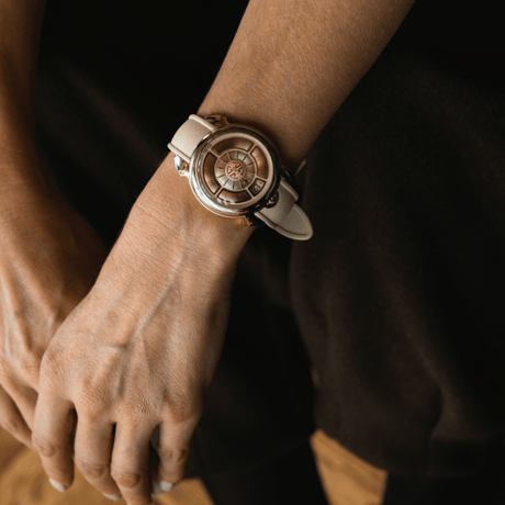 Gagà Laboratorio / Strap-a-Lab Rubber Strap Collection / GAHN20CRUDSS Cream