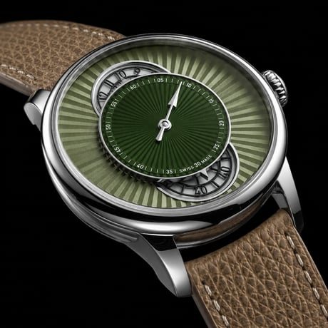 Louis Erard / Regulator Esprit Flinqué / Noirmont Mètiers d‘Art / LE85248AA69BVA158 Green