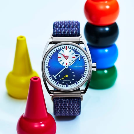 Louis Erard / Hall of Fame Collection / Alain Silberstein / LE85358TT05BTT90  Regulator Blue