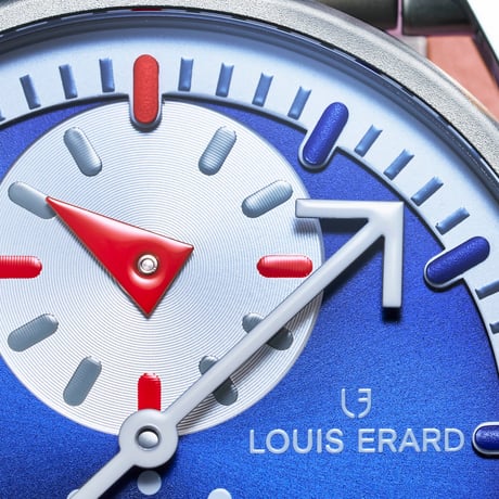 Louis Erard / Hall of Fame Collection / Alain Silberstein / LE85358TT05BTT90  Regulator Blue