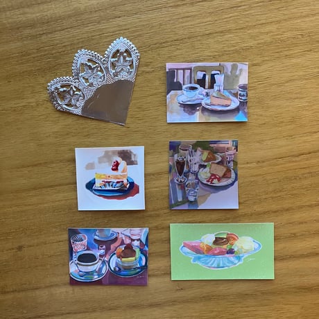 大久保つぐみ｜SWEETS sticker set