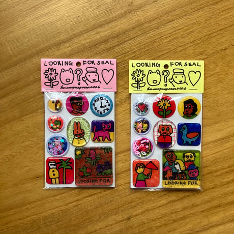 ひらめぐ商店｜日々のアワーシール（2種）  *NEW