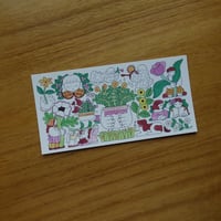 おざわさよこ｜きみにお花あげる（長方形ポストカード）