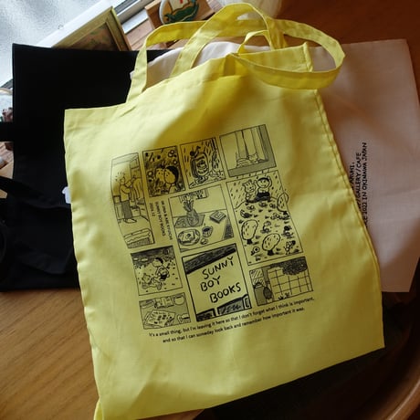 阿部龍一、イム･ジーナ × SUNNY BOY BOOKS｜いつか気づく。언젠가 깨닫는　トートバック