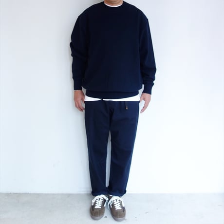 Yonetomi　WAVE COTTON KNIT PULLOVER