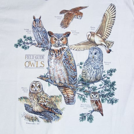 LIBERTY GRAPHICS　Field Guide To Owls for women's