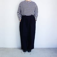 homspun　10オンスデニムギャザーパンツ【ブルー】