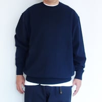 Yonetomi　WAVE COTTON KNIT PULLOVER