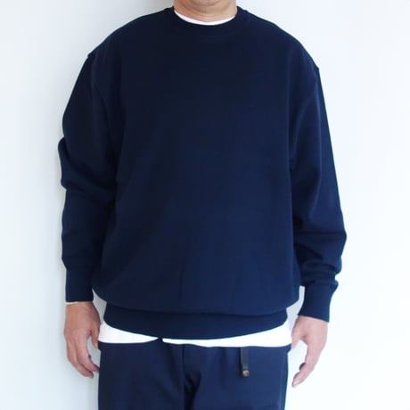 Yonetomi　WAVE COTTON KNIT PULLOVER