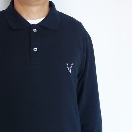 South2 West8　L/S Polo Shirt - Cotton Pique