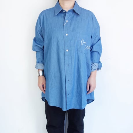 TRICOMER　VOYAGE A PARIS / BIG SHIRT DUNGARY