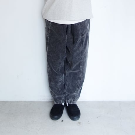 ROKX　CORDUROY CARGA PANT【Black】