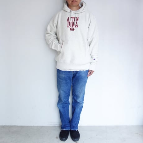 Champion　REVERSE WEAVE® HOODED SWEAT SHIRT (C3-E114)【Oatmeal】