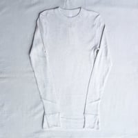 homspun　丸胴テレコ長袖プルオーバー【オートミール】