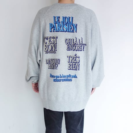 TRICOMER　LE JOLI PARISIEN / OS SWEAT