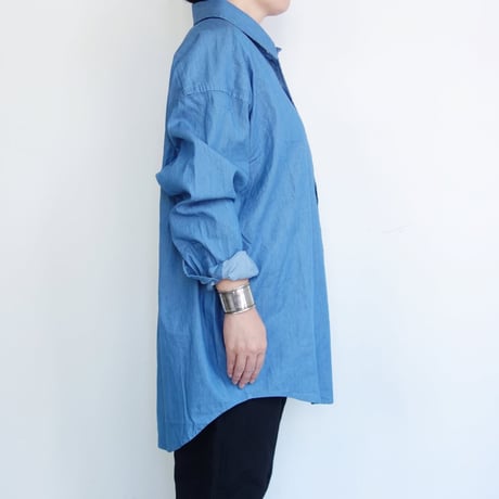 TRICOMER　VOYAGE A PARIS / BIG SHIRT DUNGARY