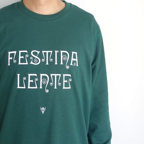 South2 West8　Long Sleeve Tee - FESTINA LENTE