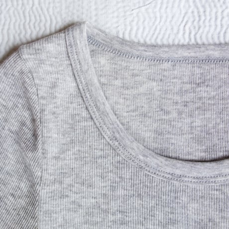 Koton　Organic Cotton / Yak TERECO U-neck【Light Gray】