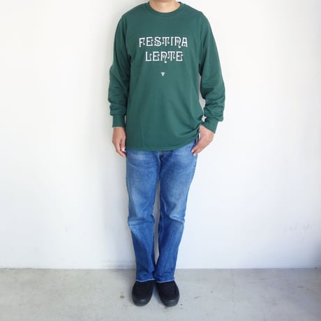 South2 West8　Long Sleeve Tee - FESTINA LENTE