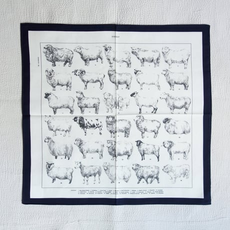 ASEEDONCLOUD　Handkerchiefh【Sheep】