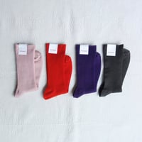 homspun　防縮ウールソックス