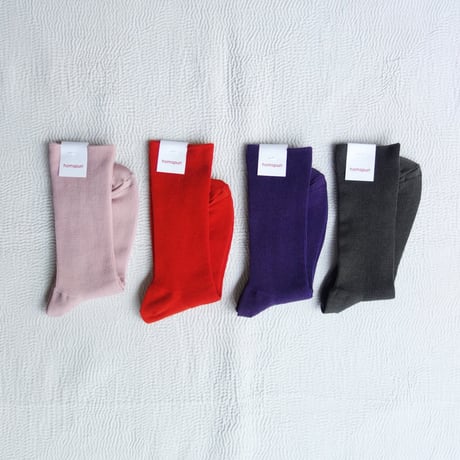 homspun　防縮ウールソックス