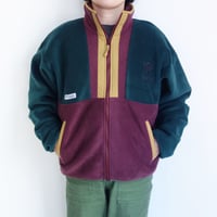 South2 West8 x COLUMBIA PFG　Wintertrainer™ Fleece Jacket【Green × Burgundy】