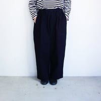 homspun　10オンスデニムギャザーパンツ【ブルー】