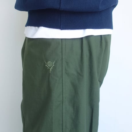 South2 West8　Belted C.S.Pant - Cotton Ripstop